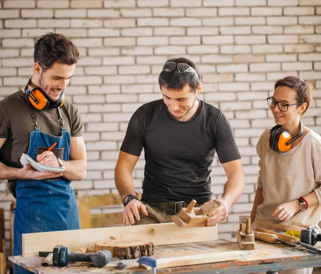 skills you’ll gain in cabinet making course