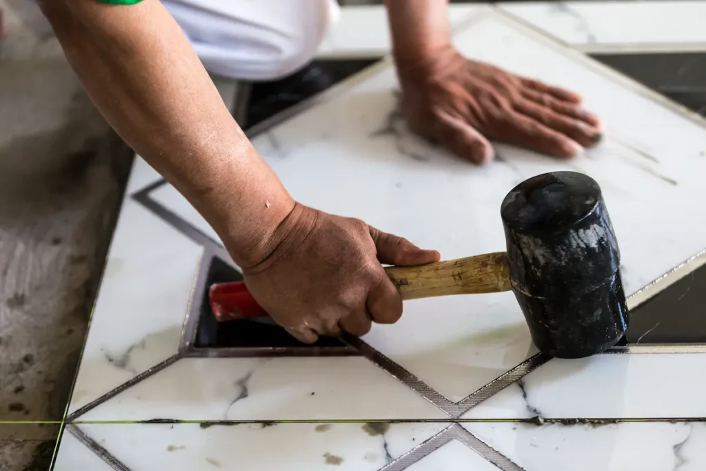 how to become a tiler